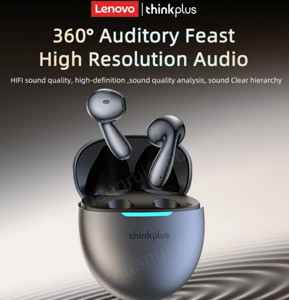 Audífonos Inalámbricos Lenovo LP48  Bluetooth 5,4