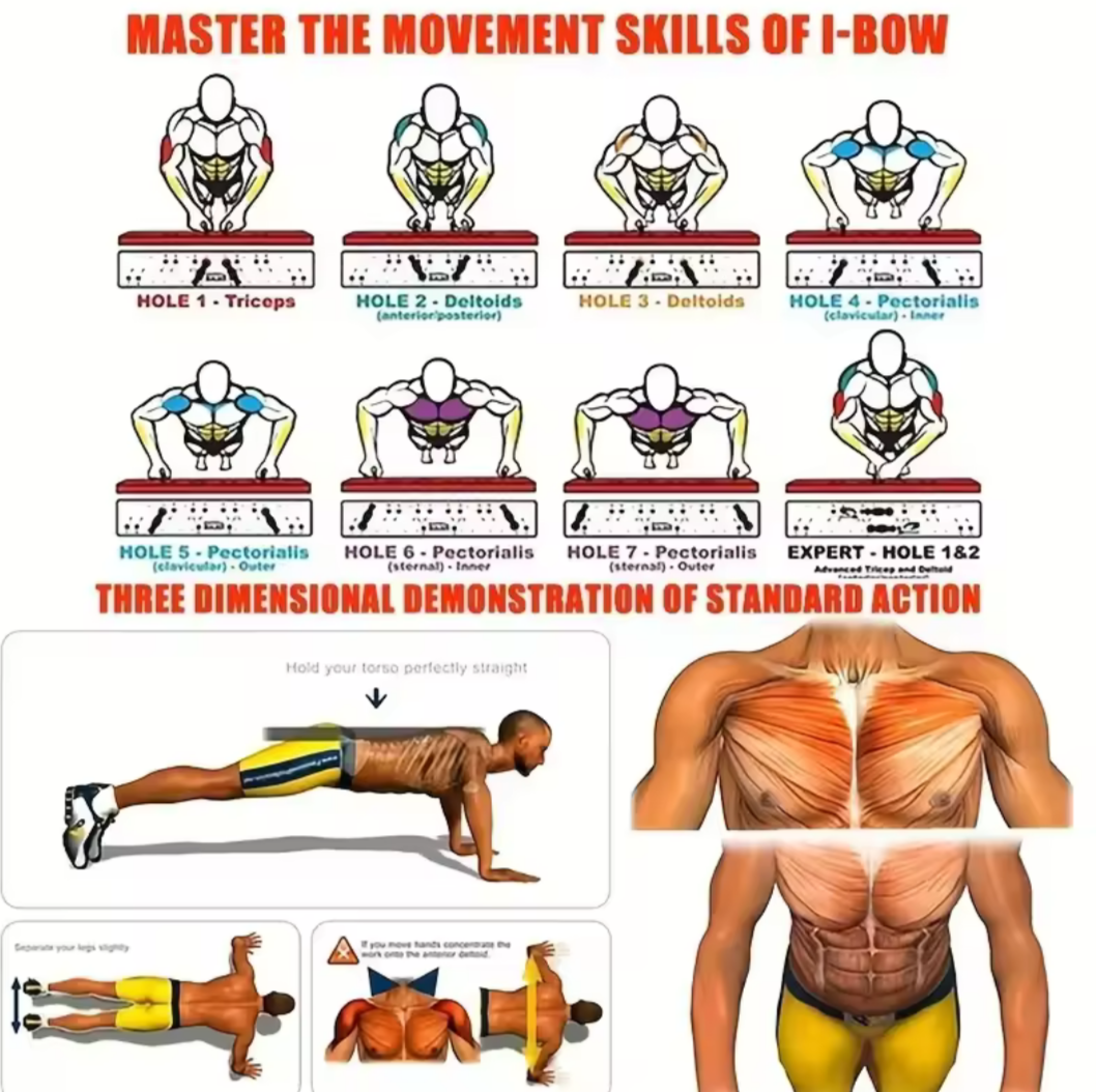 Tabla de flexiones multifuncional portátil gimnasio hogar