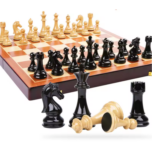 Tablero Juego de ajedrez Clásico  de 24x24 cm premium