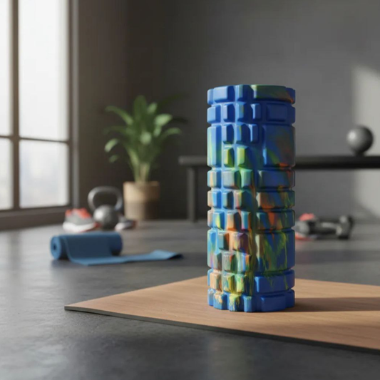 Rodillo Masajeador Profesional Antidolor Yoga Pilates Fitness