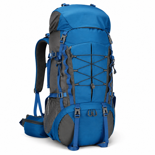 Mochila Trekking 60L Ajuste Torso Regulable Impermeable