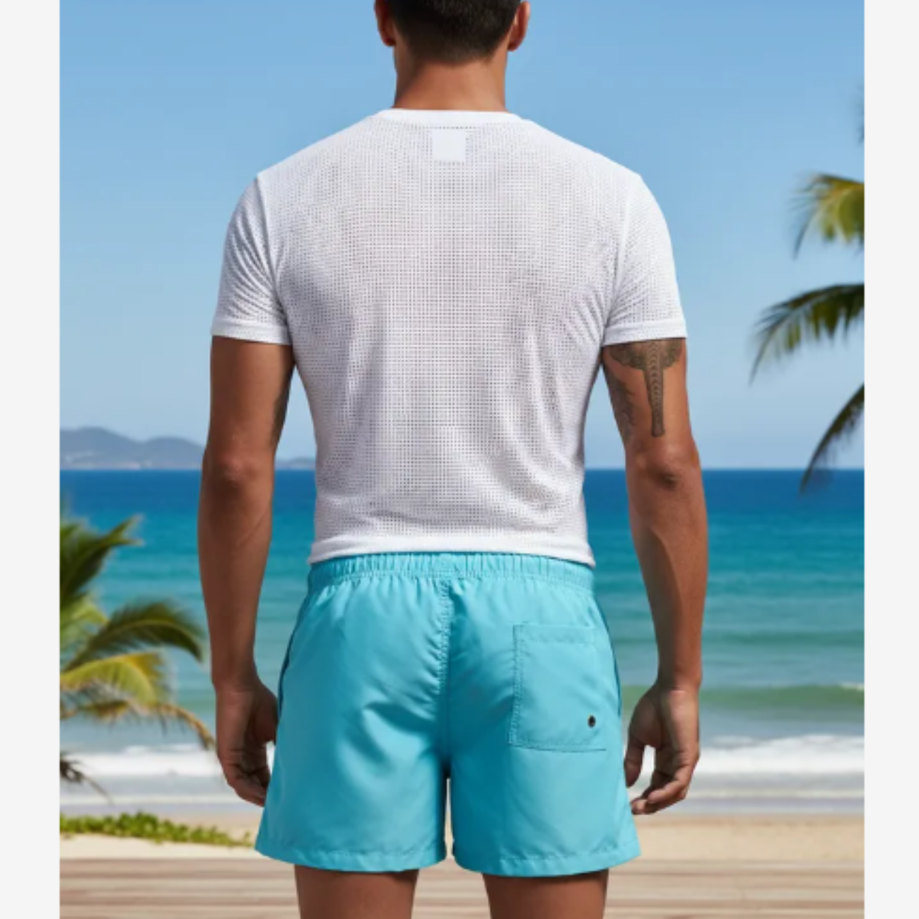 Traje De Baño Hombre Moderno Cómodo Secado Rápido