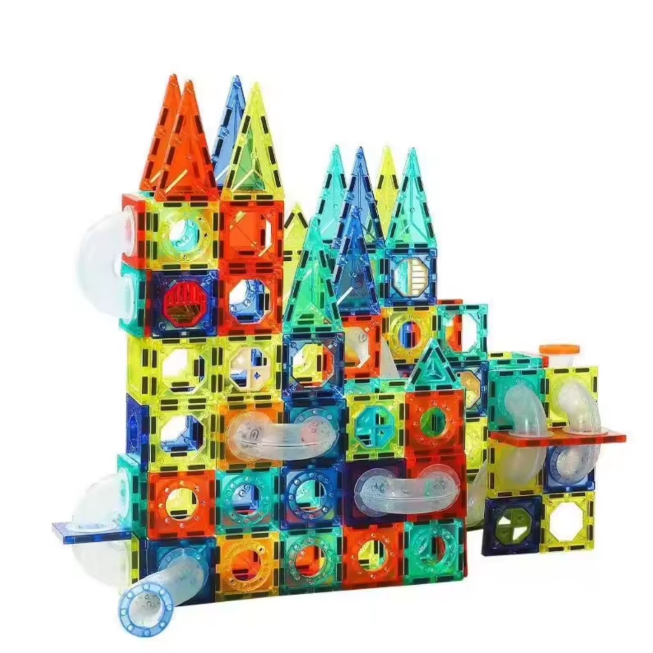 Bloques Magnéticos 3d Juego De 97 Piezas Educativo