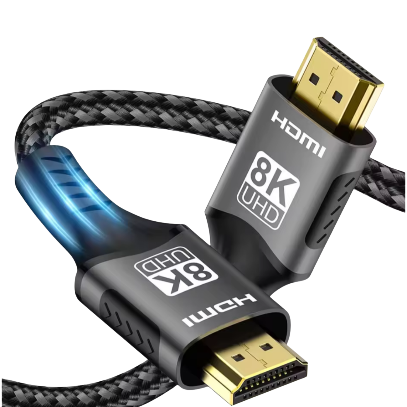 Cable HDMI Reforzado 8k @ 60hz De 3 Metros Ultra Hd, 2.1v