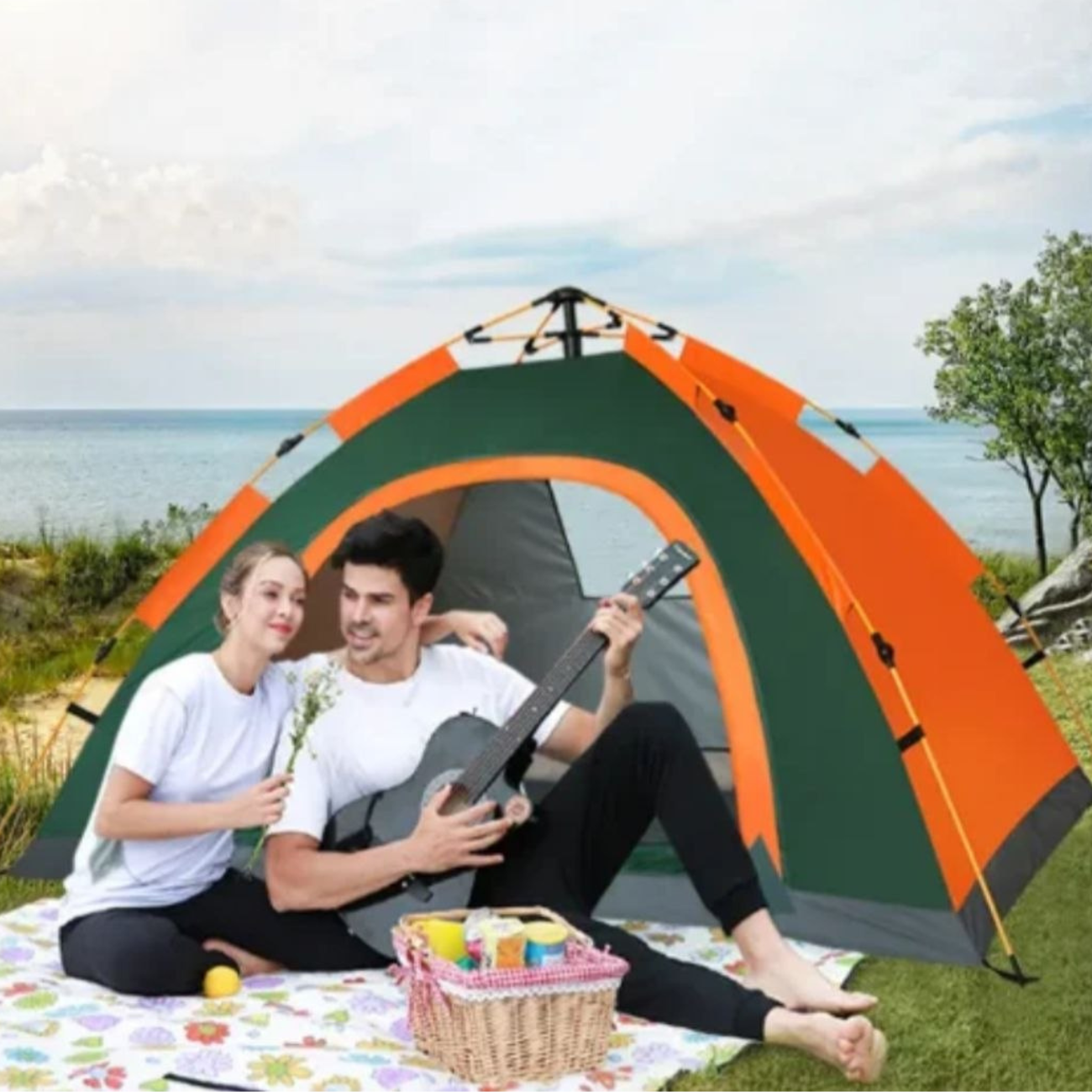 Carpa 3-4 Personas Impermeable Ultraliviana Camping