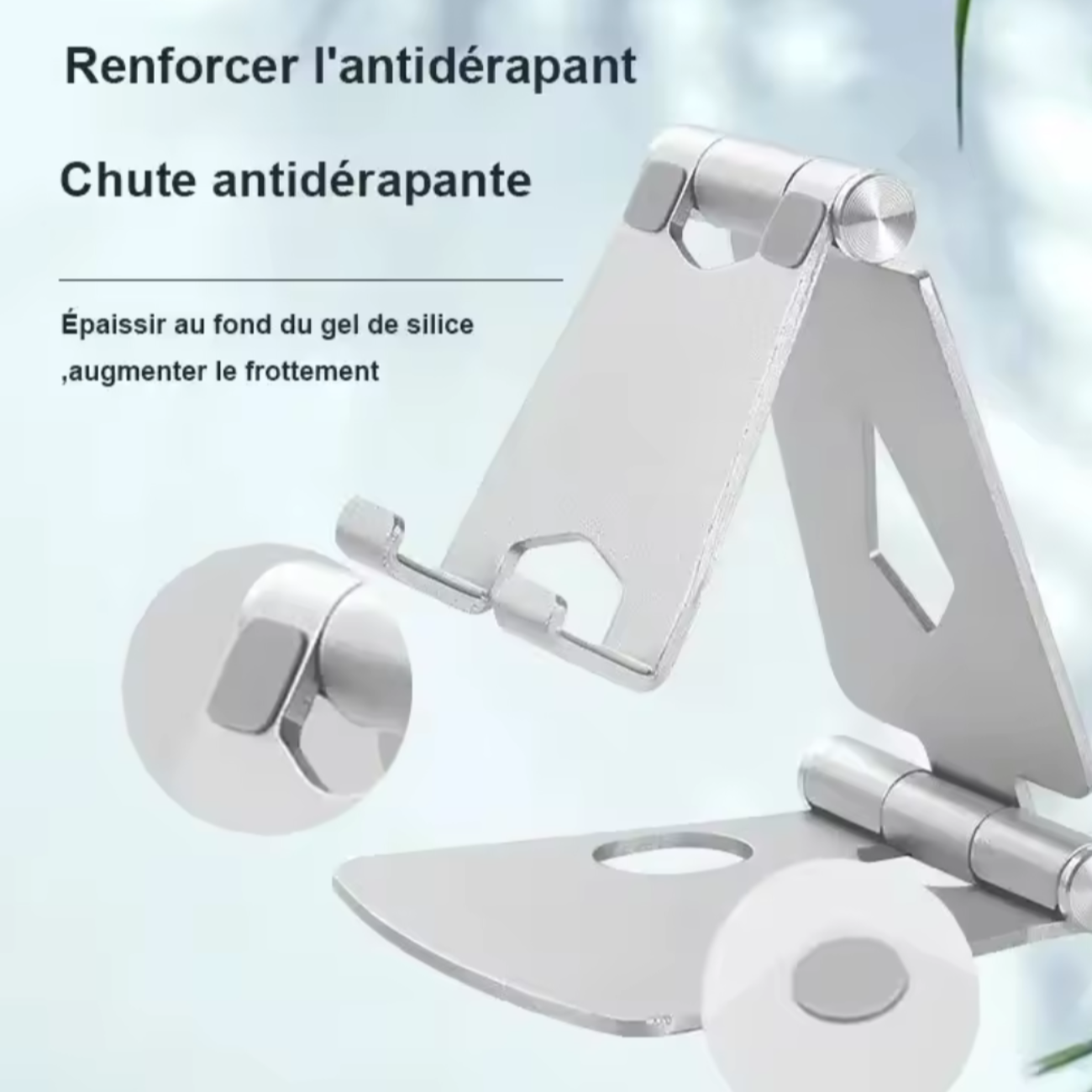 Soporte Base Porta Celular, Tablet Para Escritorio Ajustable