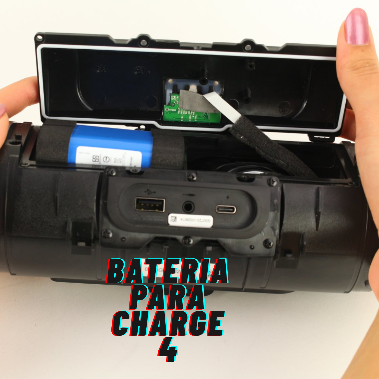 Batería de reemplazo 12000 mAh para JBL Charge 4