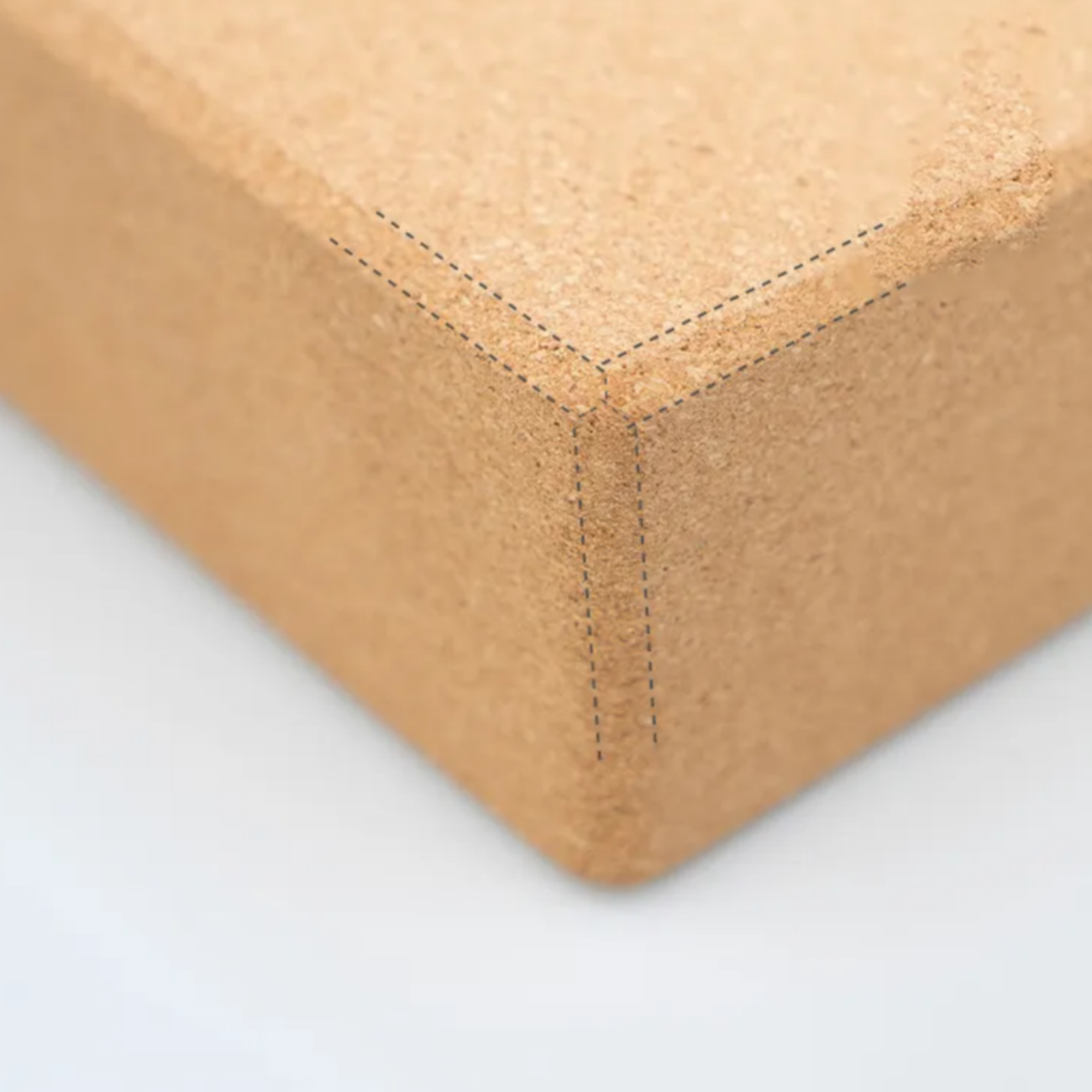 Bloque de Yoga Corcho Pilates Elongación Alta Densidad Ecológico