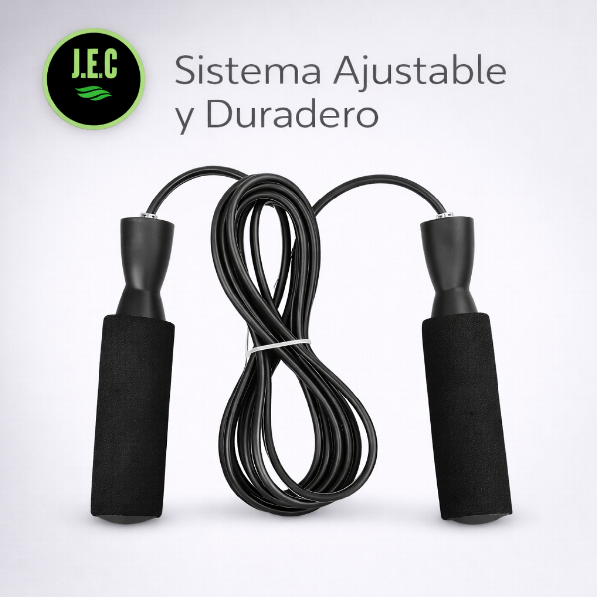 Cuerda Para Saltar Fitness Ajustable con Rodamientos