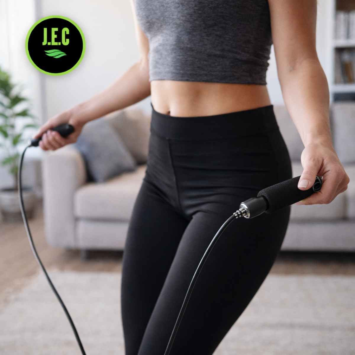 Cuerda Para Saltar Fitness Ajustable con Rodamientos
