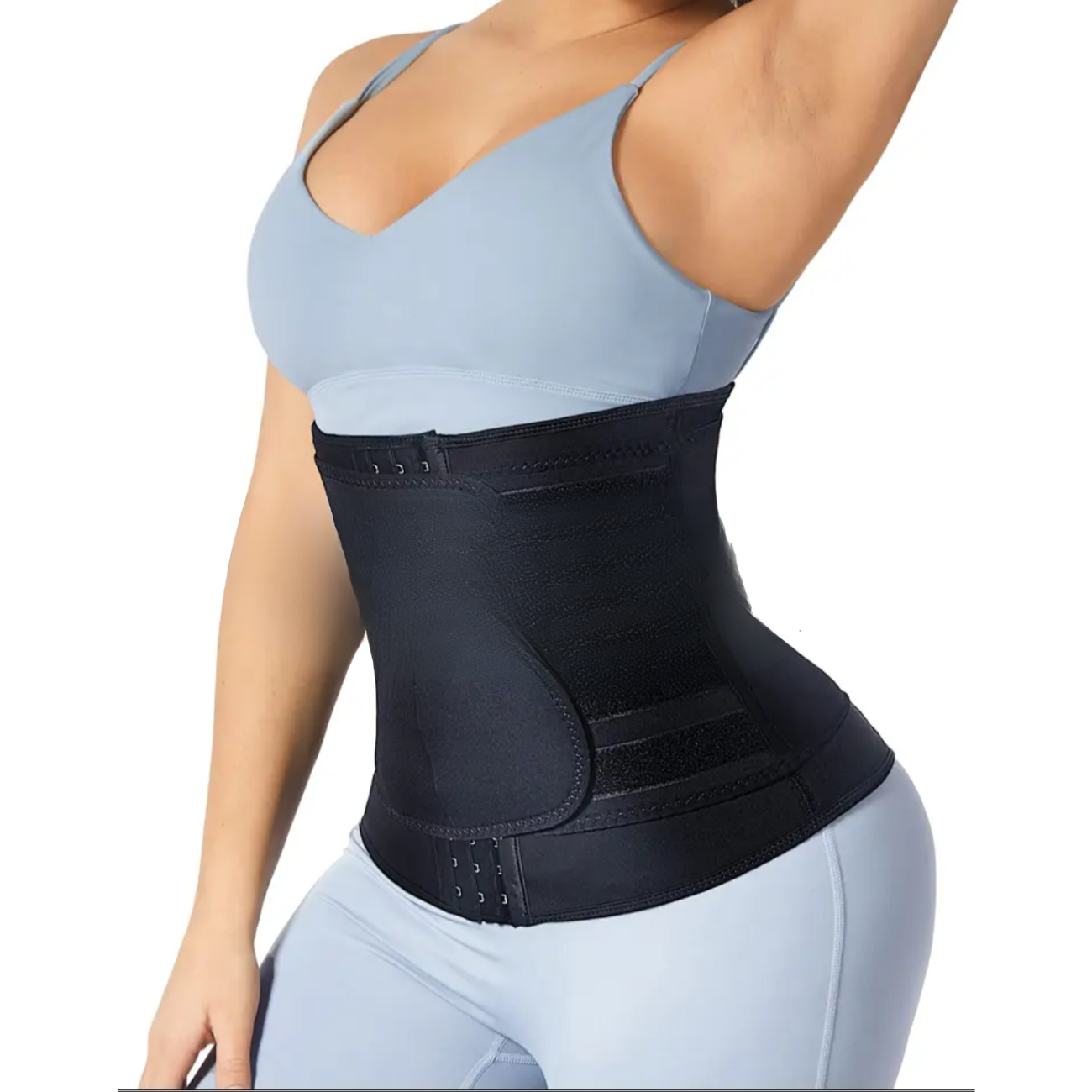 Faja modeladora reductora cintura mujer deportiva