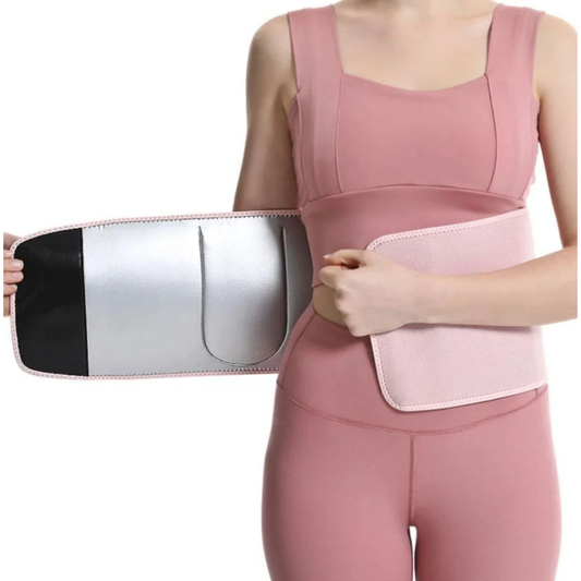 Faja Reductora Con Iones De Plata Mujer | Cinturón Ajustable