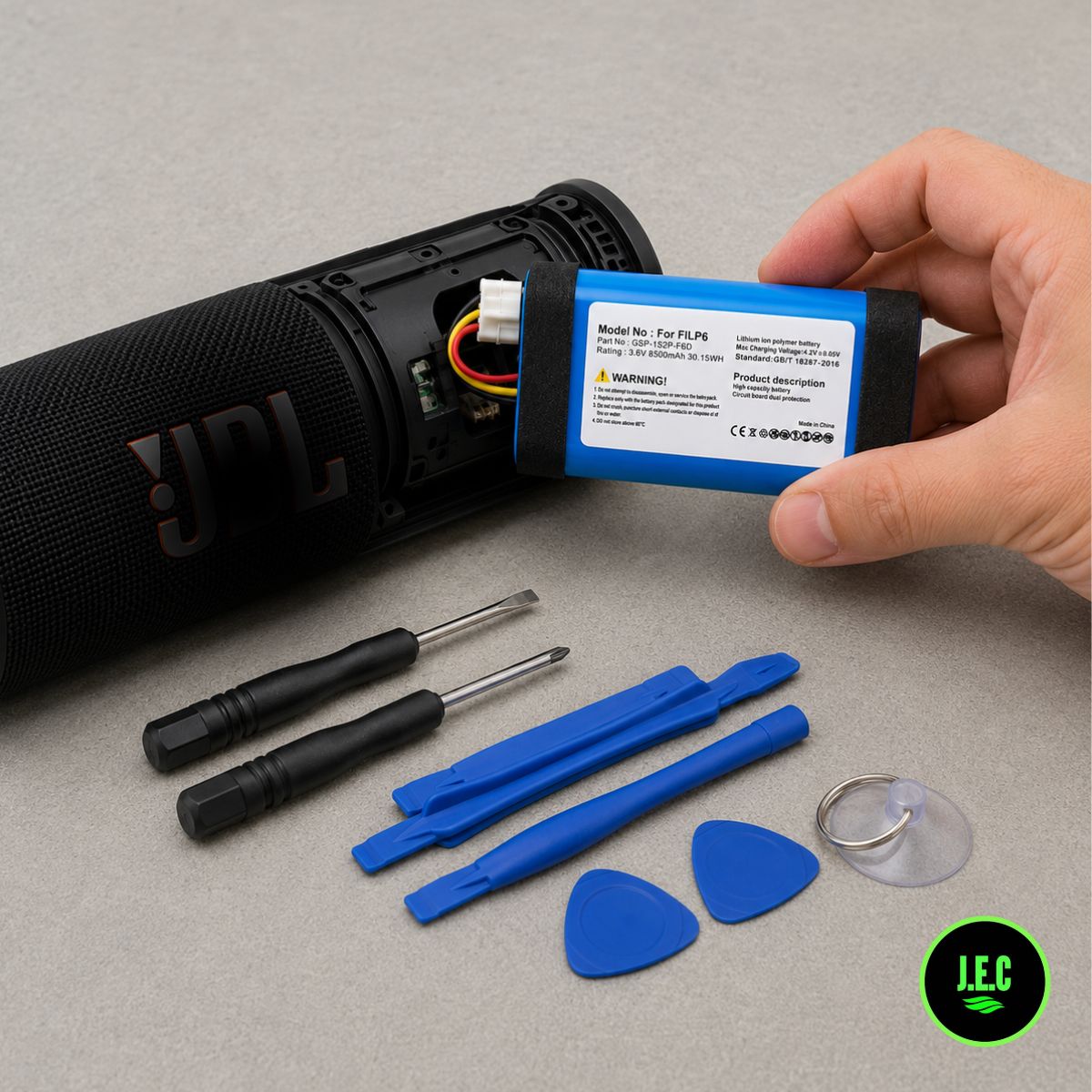 Batería Repuesto Para JBL Flip 6 + Kit Herramientas