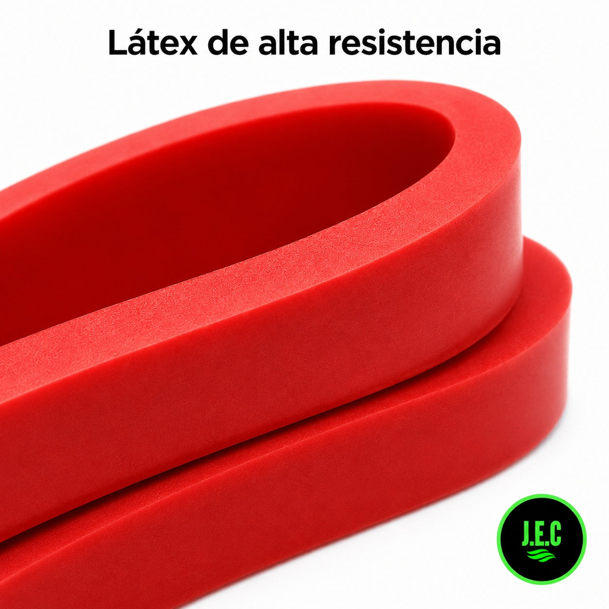 Banda Elástica de Resistencia Loop Roja 35lb Fitness
