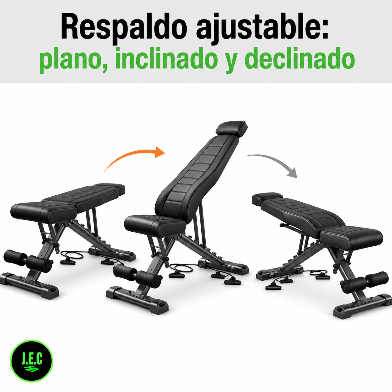 Banco de Ejercicios Ajustable Premium para Entrenar en Casa