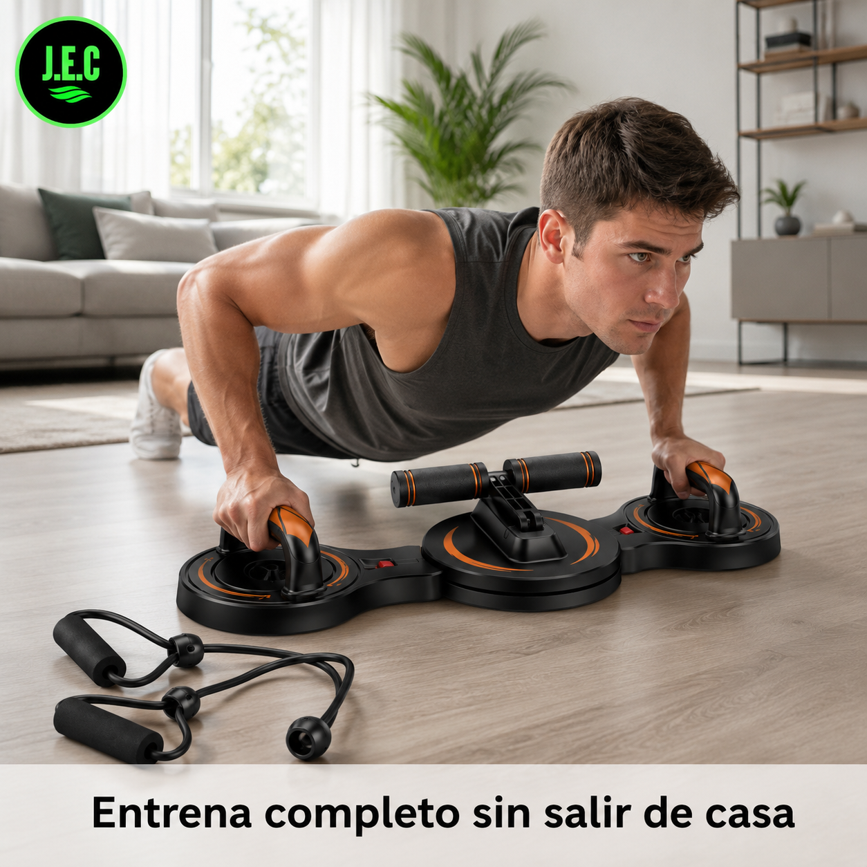 Tabla de Flexiones Multifuncional para Entrenar en Casa