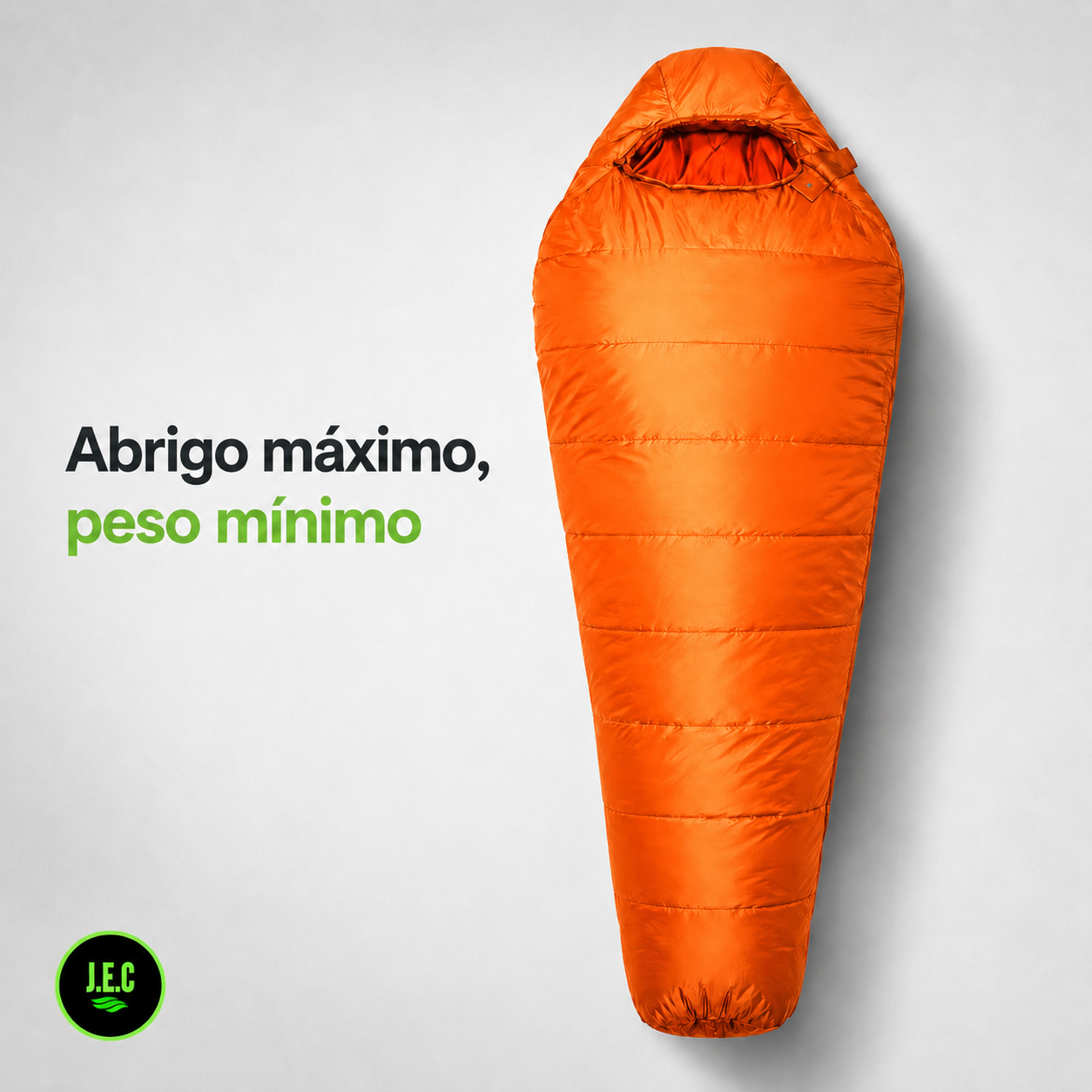 Saco De Dormir Momia Pluma Ganso 95% Trekking Montaña