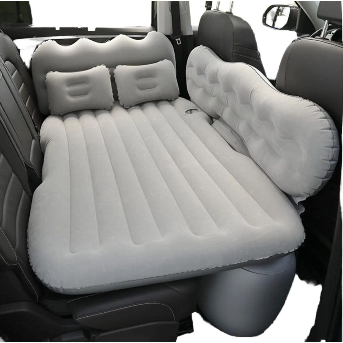 Colchón Inflable para Auto y Camping con Bomba Eléctrica