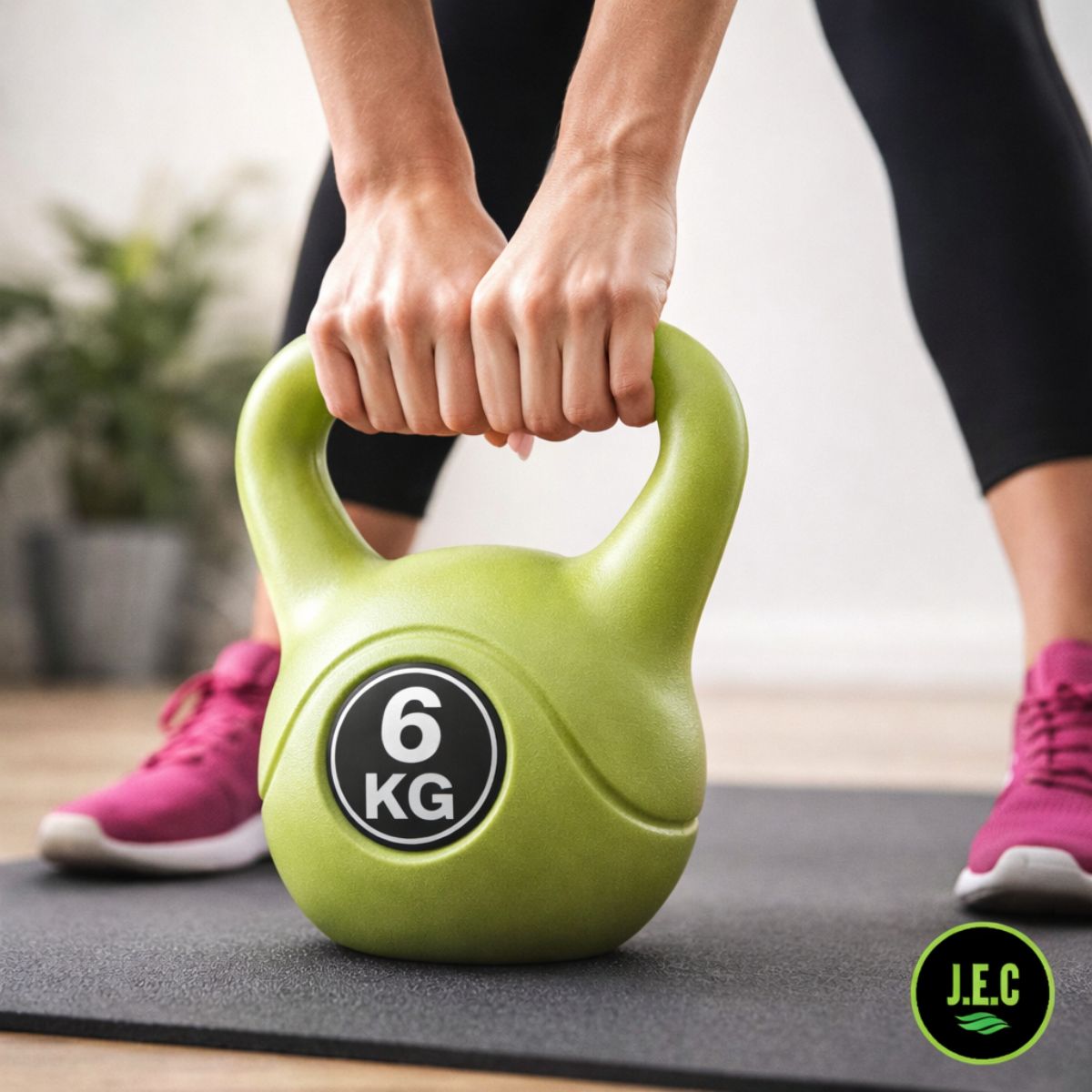 Pesa Rusa Kettlebell 6 Kg Ejercicio Gimnasio En Casa