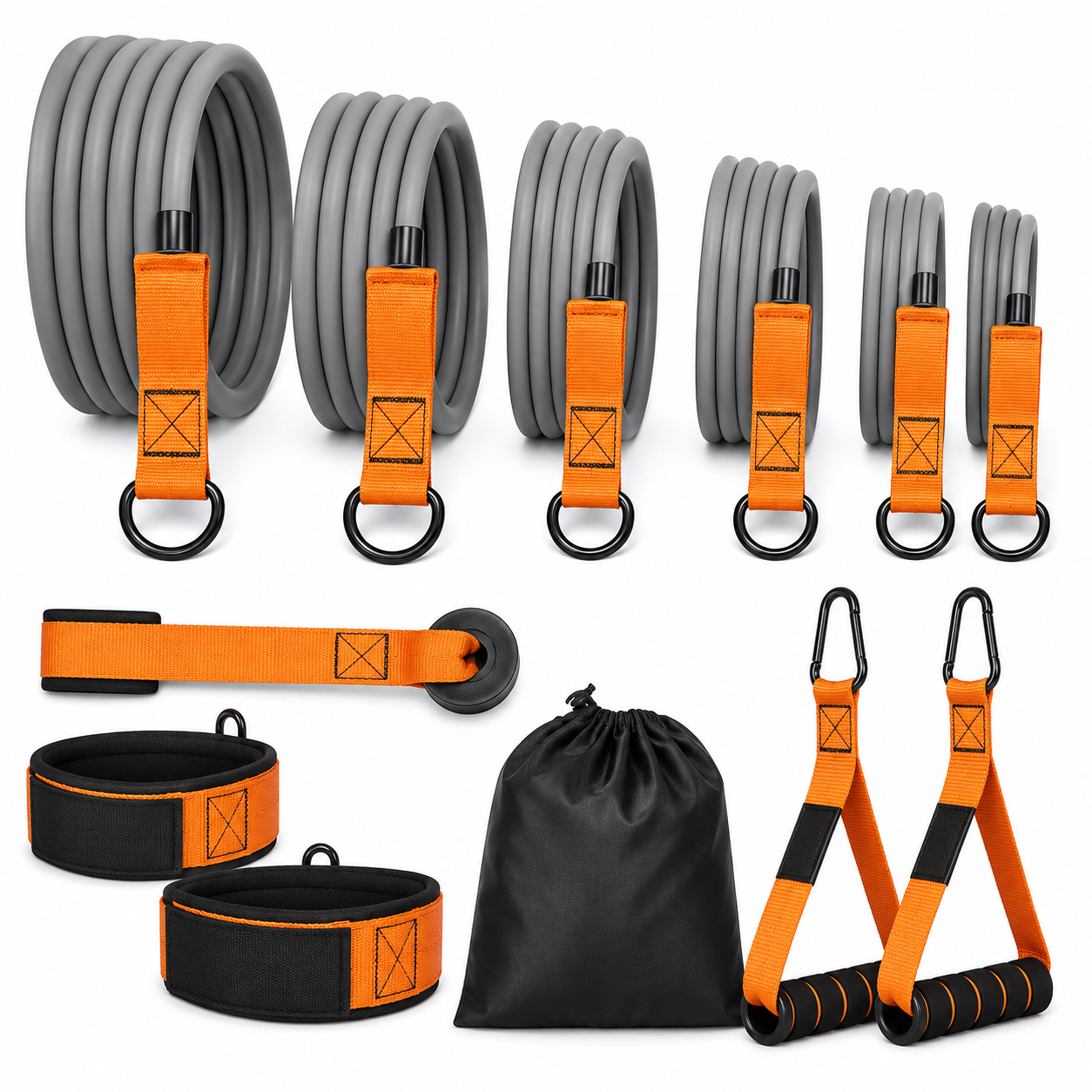 Kit Bandas Resistencia 6 Niveles hasta 300 lbs