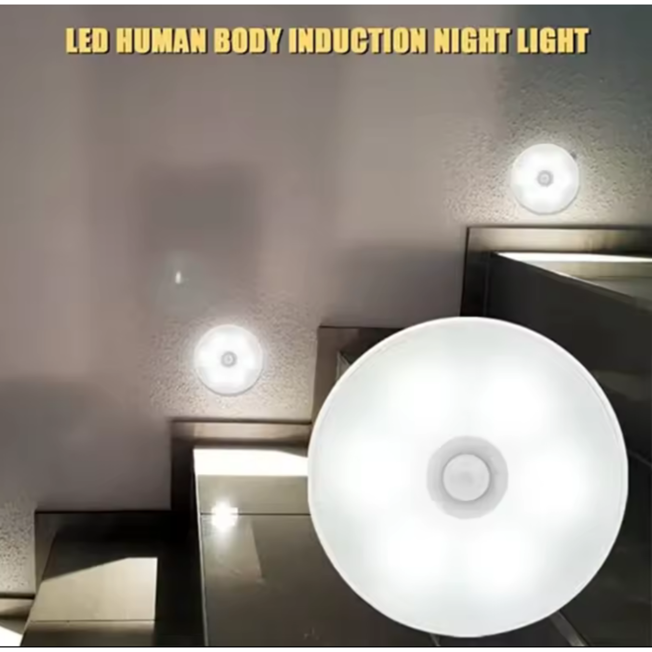 Lampara Luz Led con Sensor de Movimiento Baterías incluidas