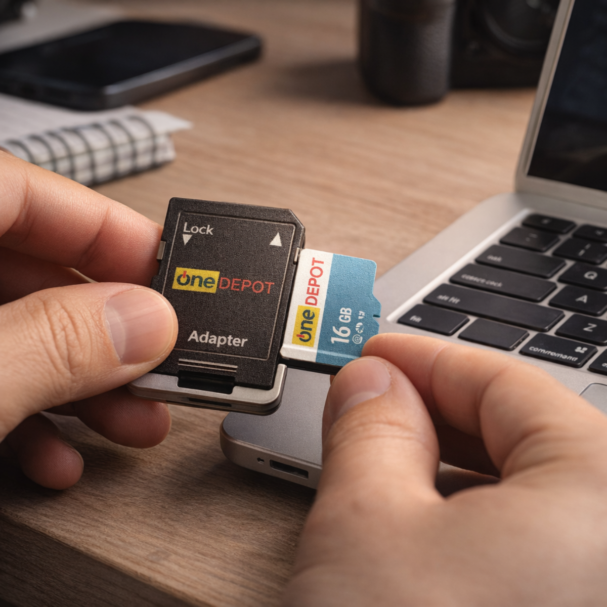 Tarjeta Micro SD 16GB Class 10 + Adaptador Alta Velocidad