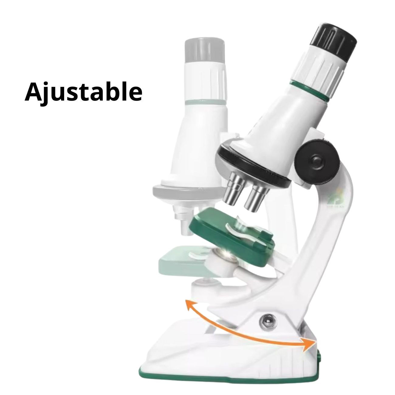 Microscopio Educativo 1200x con Luz LED y Kit Completo