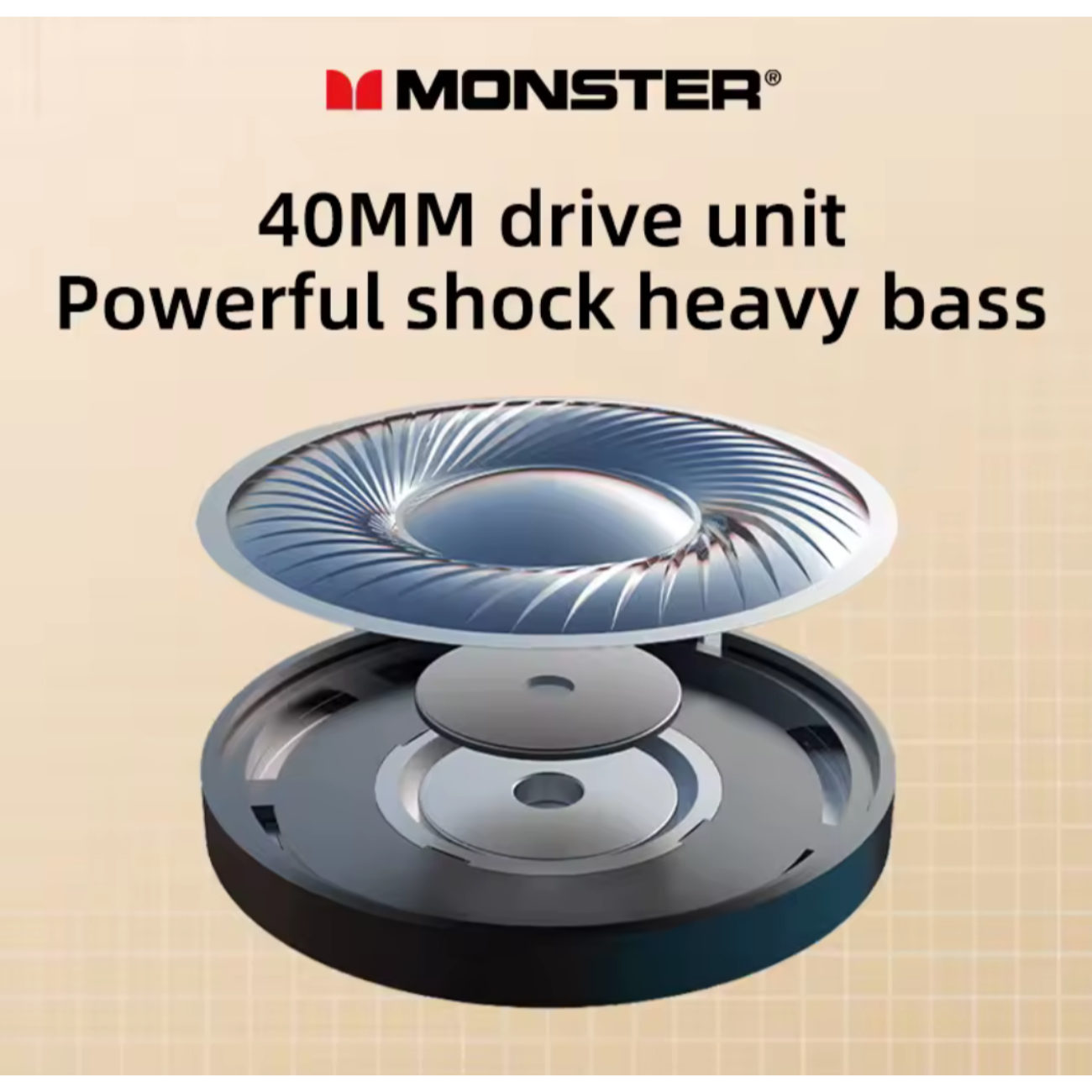 Audífonos Monster Xkh01 Con Bluetooth 5,3 Baja Latencia