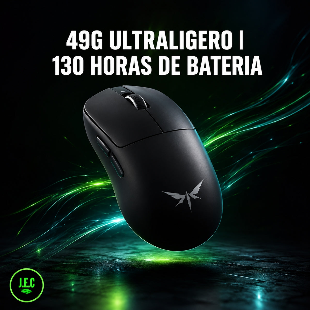 Mouse Gamer Inalambrico VGN Dragonfly F1 MOBA 49G PAW3395