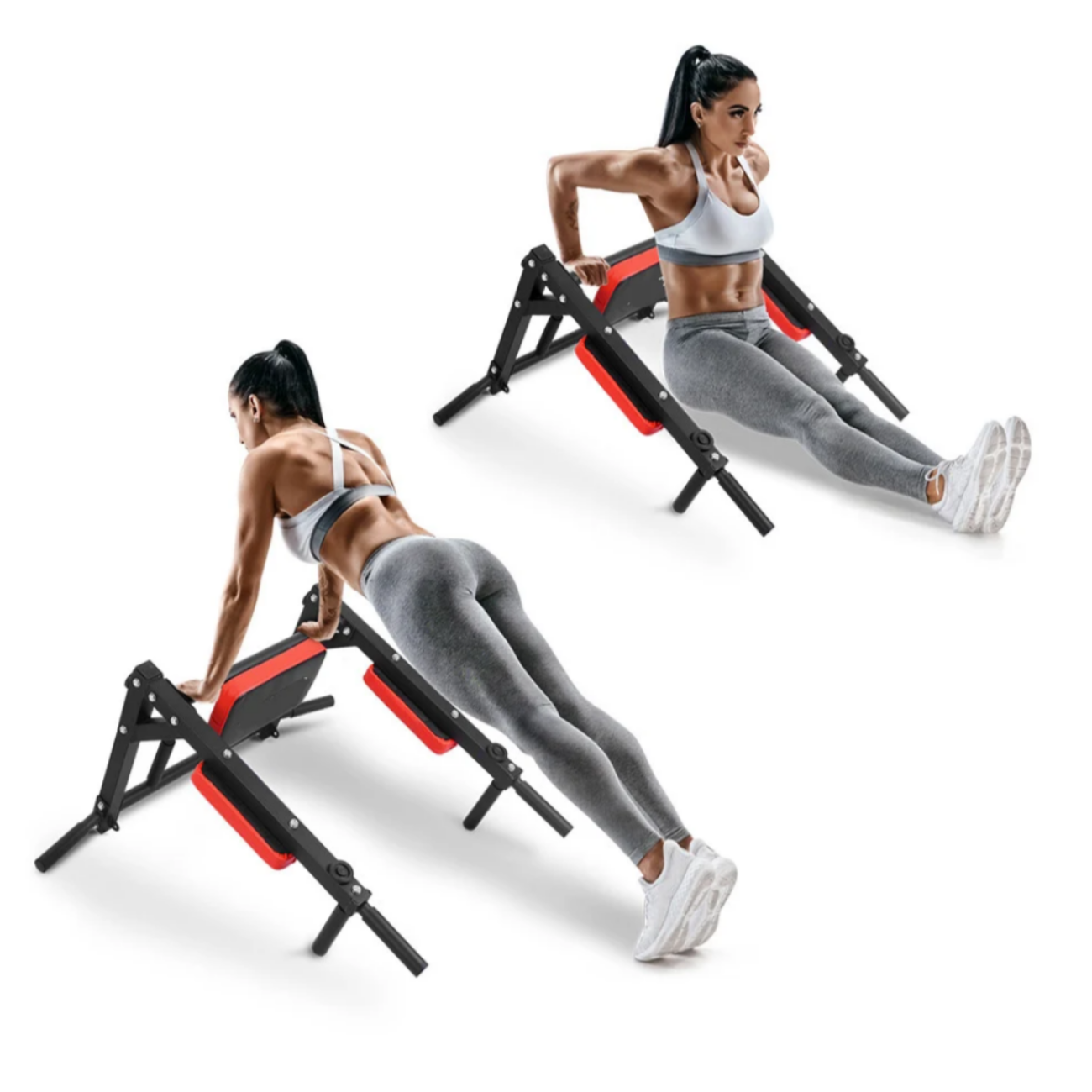 Barra Dominadas Multifuncional De Pared 8 En 1 Desmontable