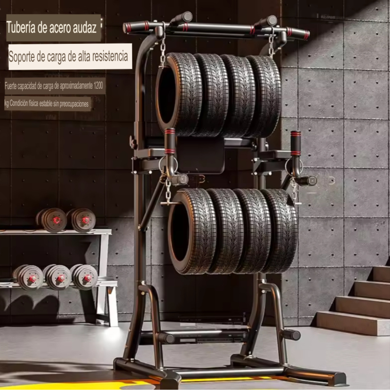 Torre Multifuncional  Equipo De Fitnes Multifuerza