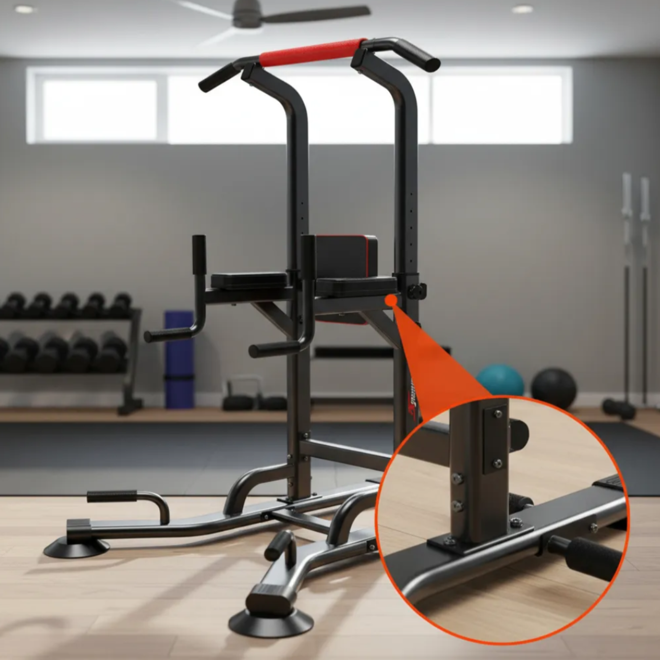Torre Multifuncional  Equipo De Fitnes Multifuerza