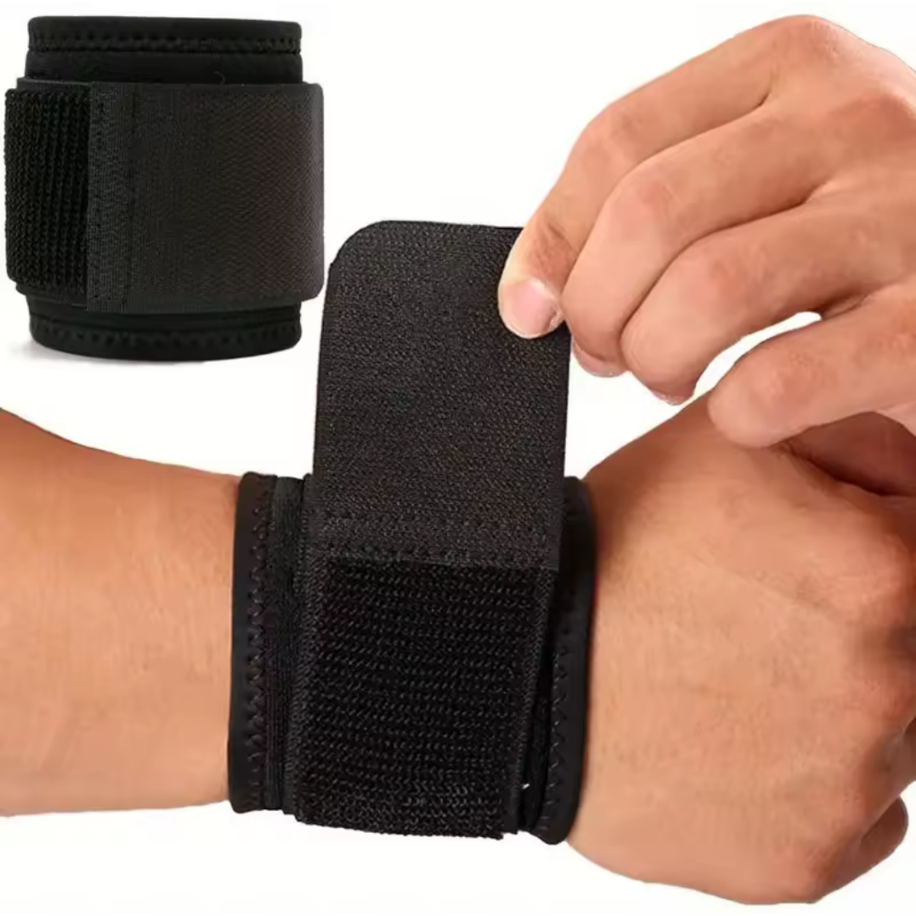 Muñequera Deportiva Ajustable  Protección Y Soporte Para Tu entreno