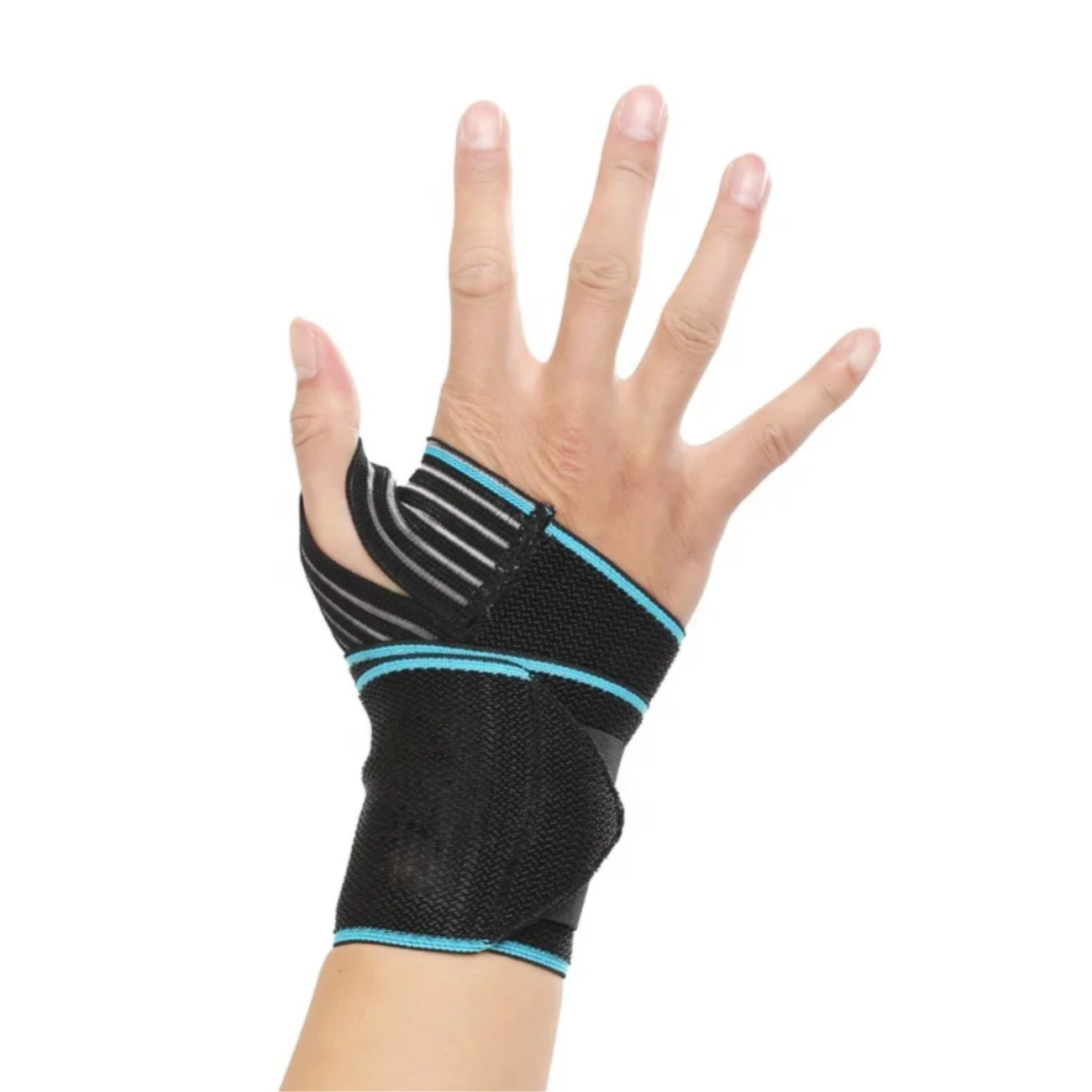 Muñequera Elástica Ajustable Con Soporte De Pulgar Fitness