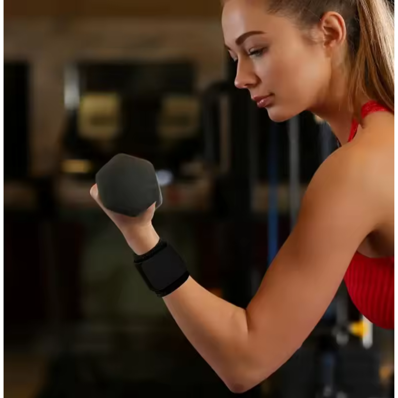 Muñequera Deportiva Ajustable  Protección Y Soporte Para Tu entreno