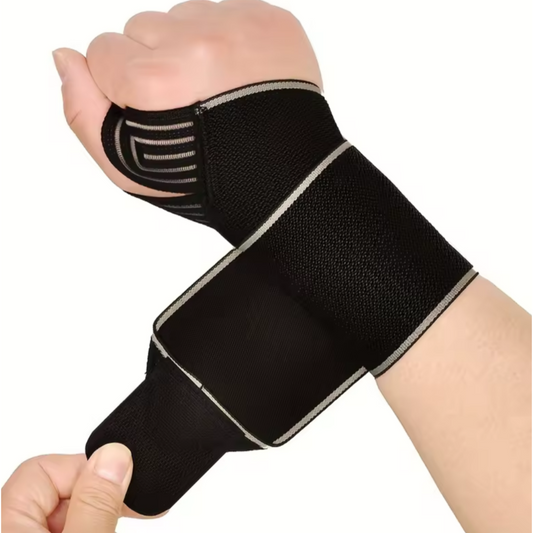 Muñequera Elástica Ajustable Con Soporte De Pulgar Fitness