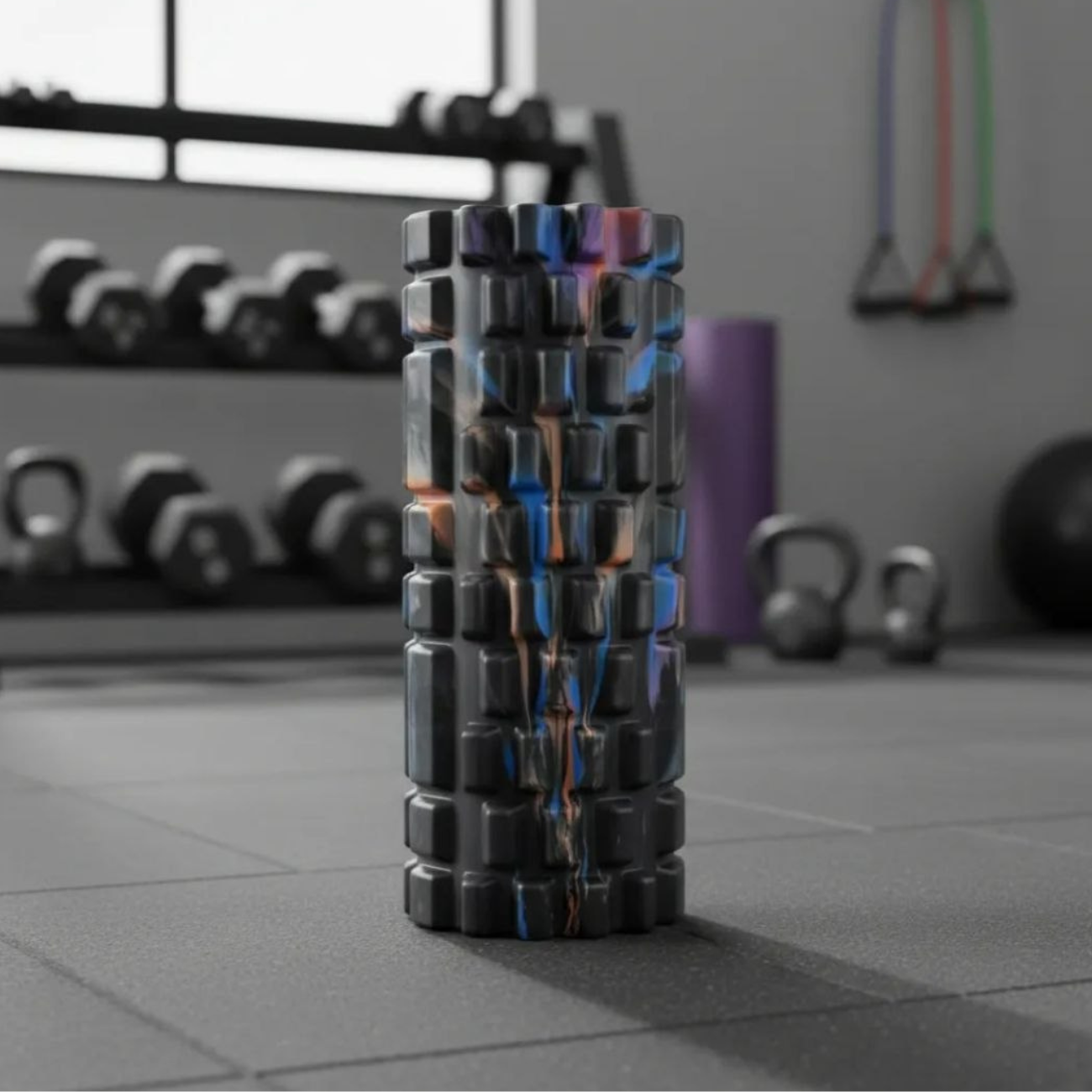 Rodillo Masajeador Profesional Antidolor Yoga Pilates Fitness