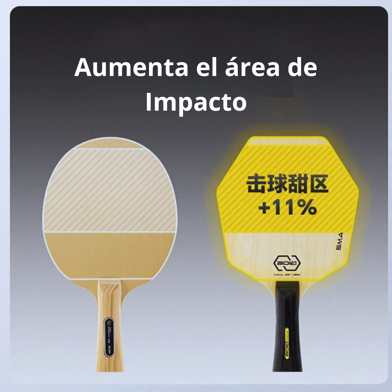 Pala Hexagonal Profesional 5 Capas Madera Ligera Control