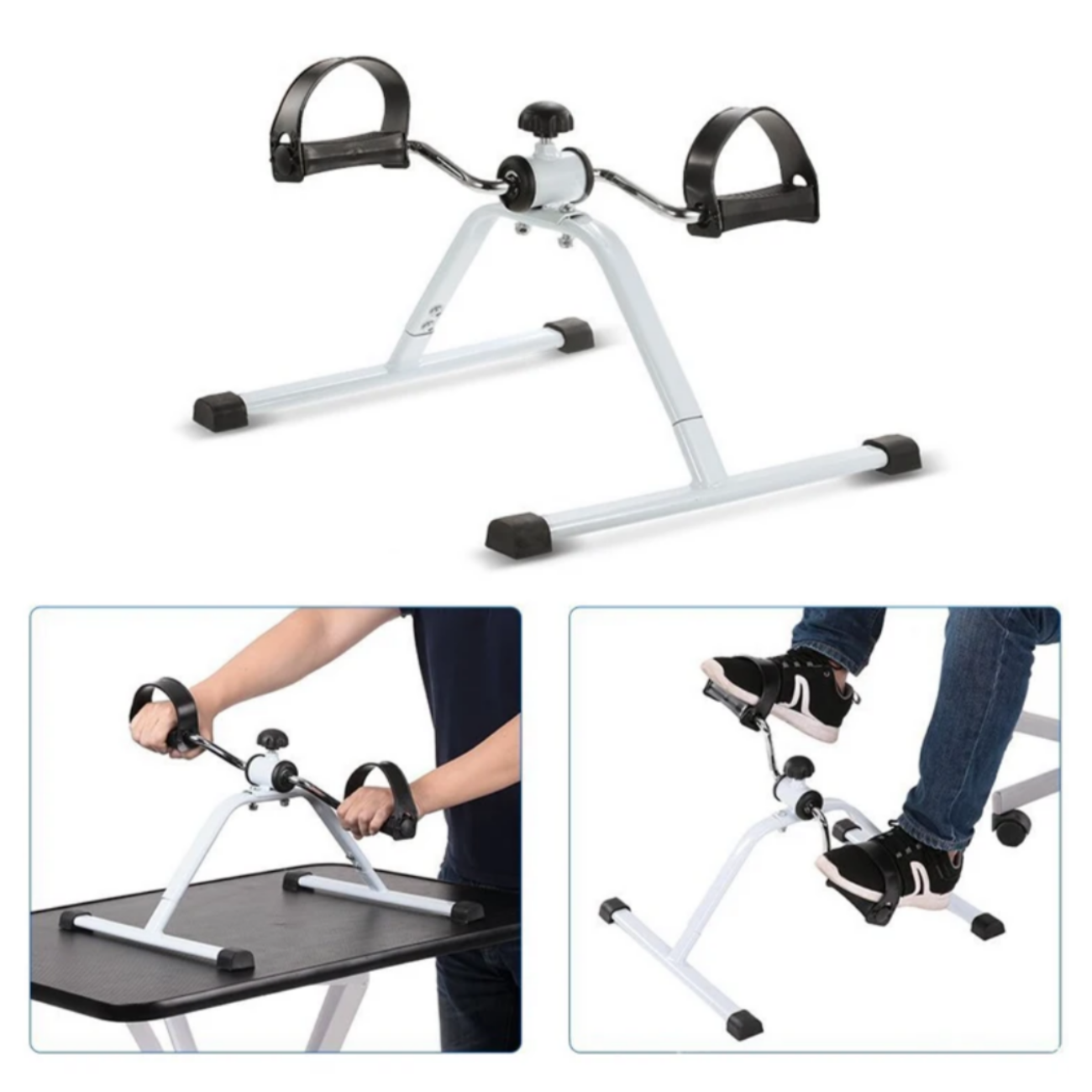 Pedalera Plegable, Bicicleta para ejercicio o rehabilitación