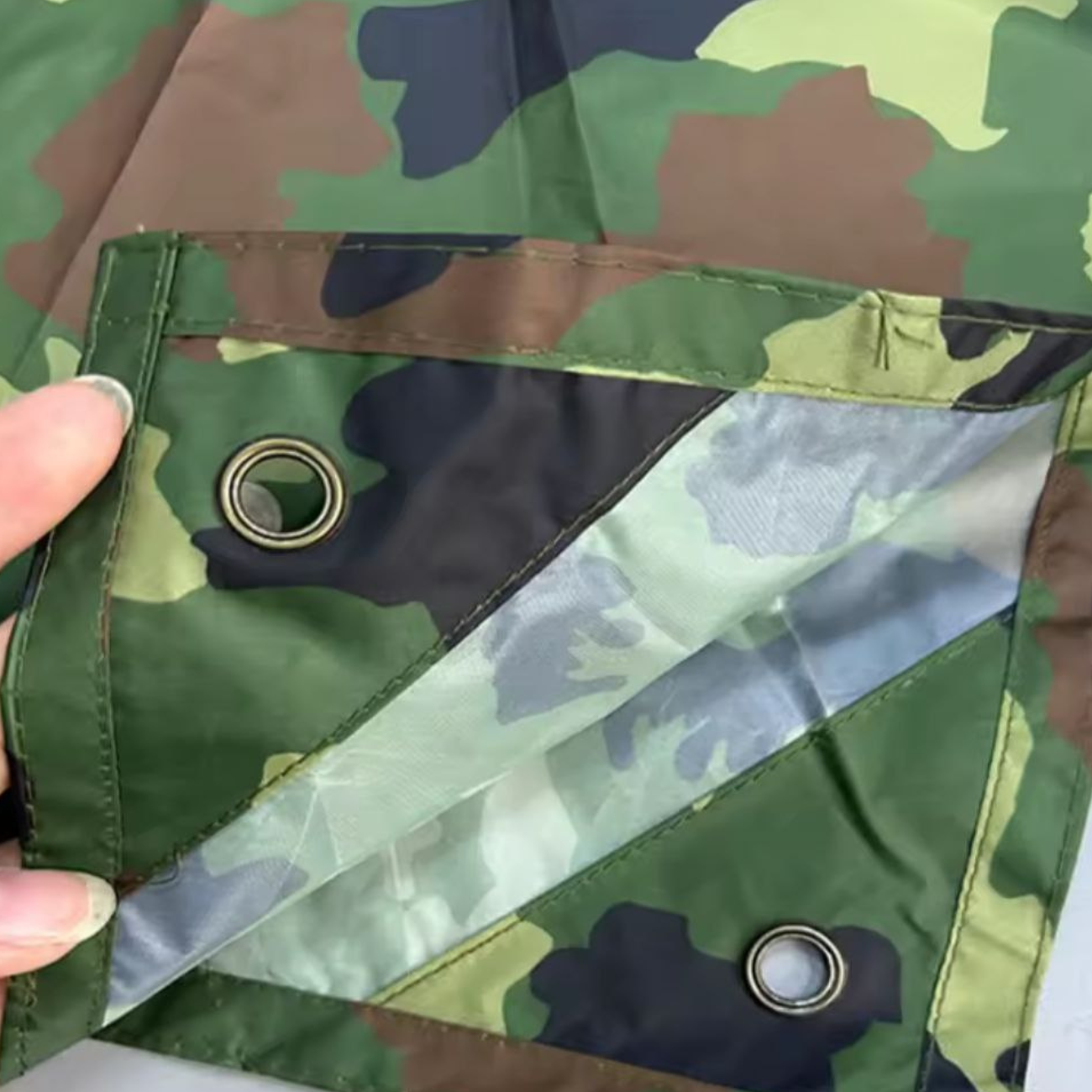 Poncho Impermeable Premium, Con Gorro 3 En 1 Capa De Lluvia