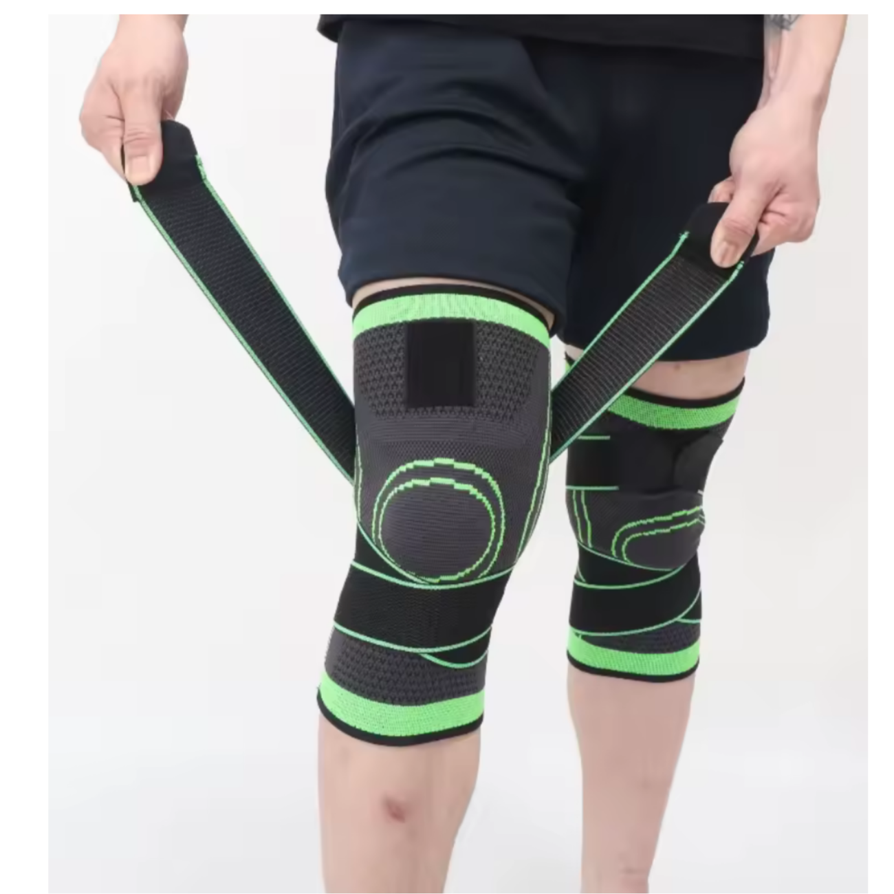 Rodillera de Compresión deportiva con Velcro Ajustable