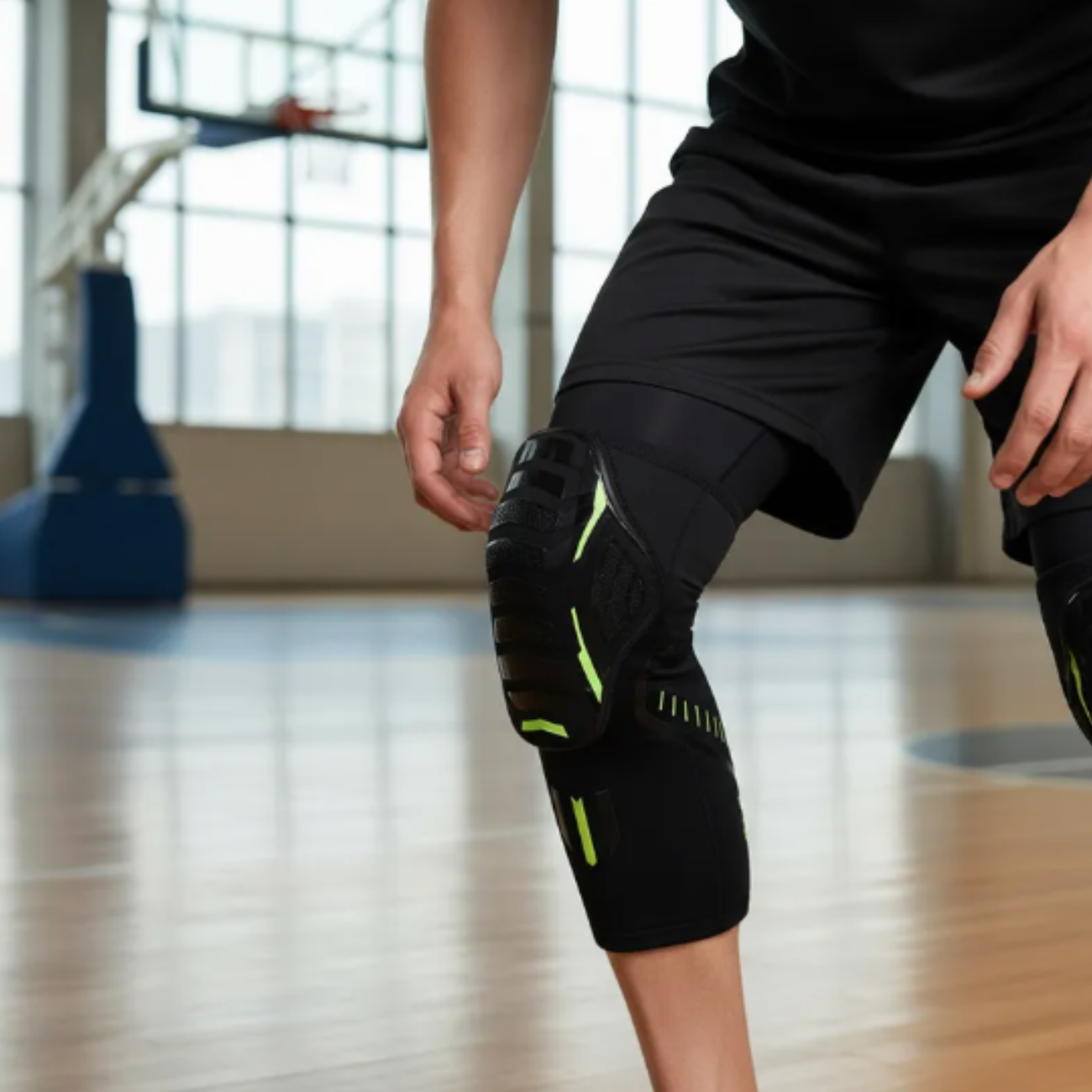 Rodillera Deportiva Antigolpes – Compresión, Protección y Antideslizante