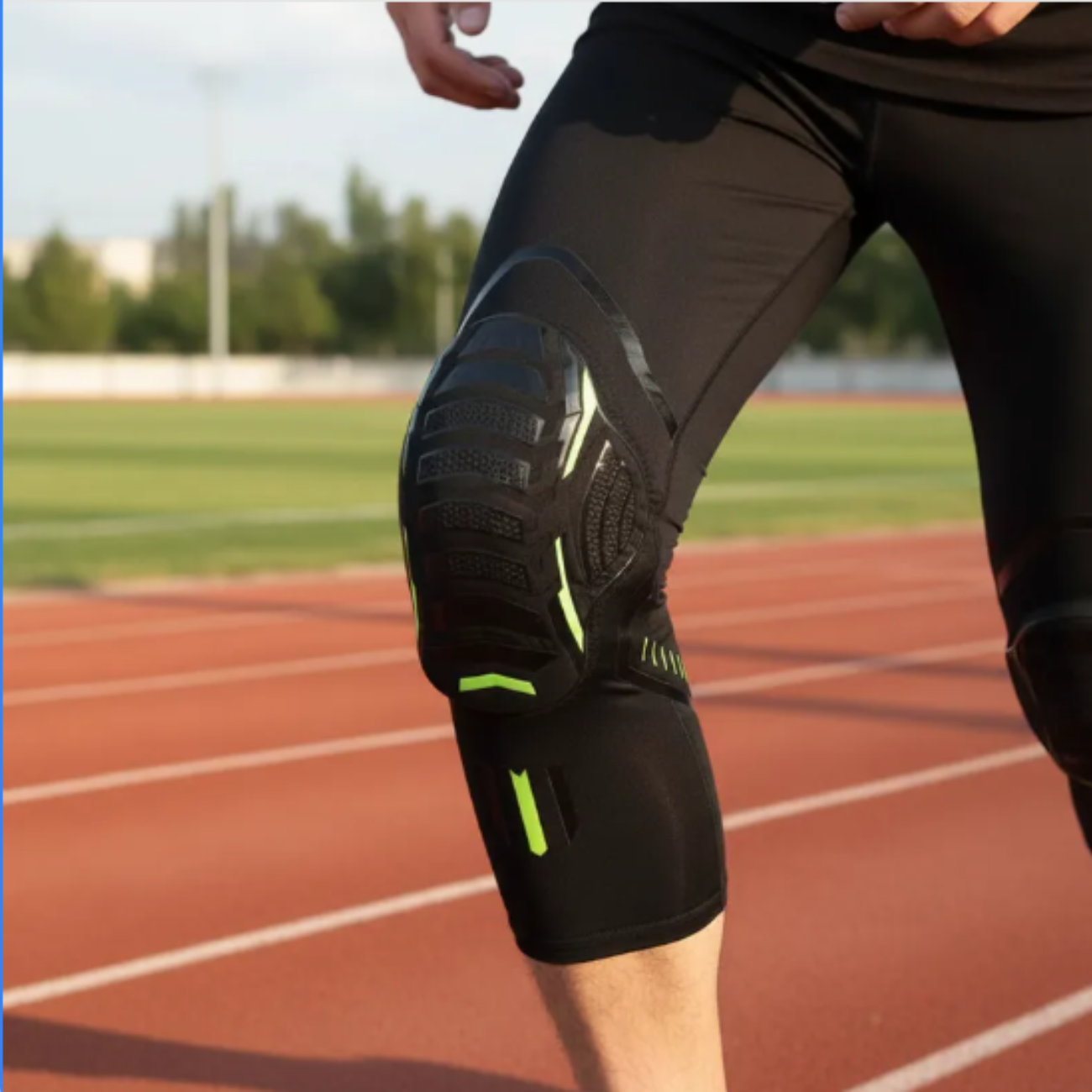 Rodillera Deportiva Antigolpes – Compresión, Protección y Antideslizante