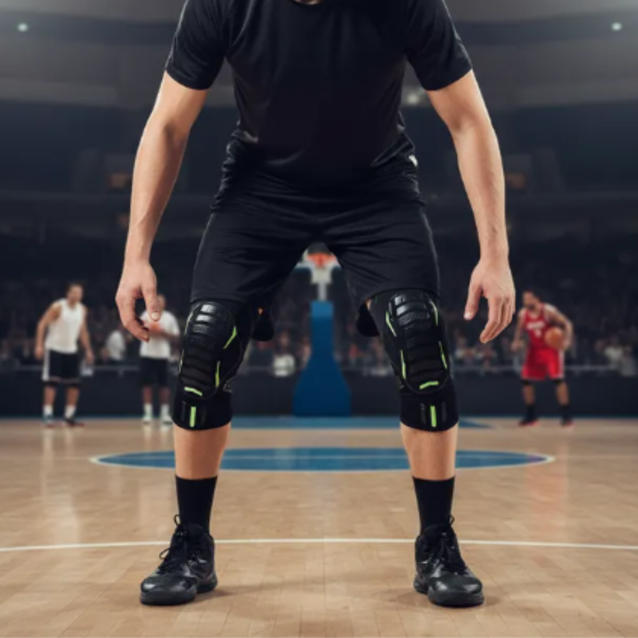 Rodillera Deportiva Antigolpes – Compresión, Protección y Antideslizante