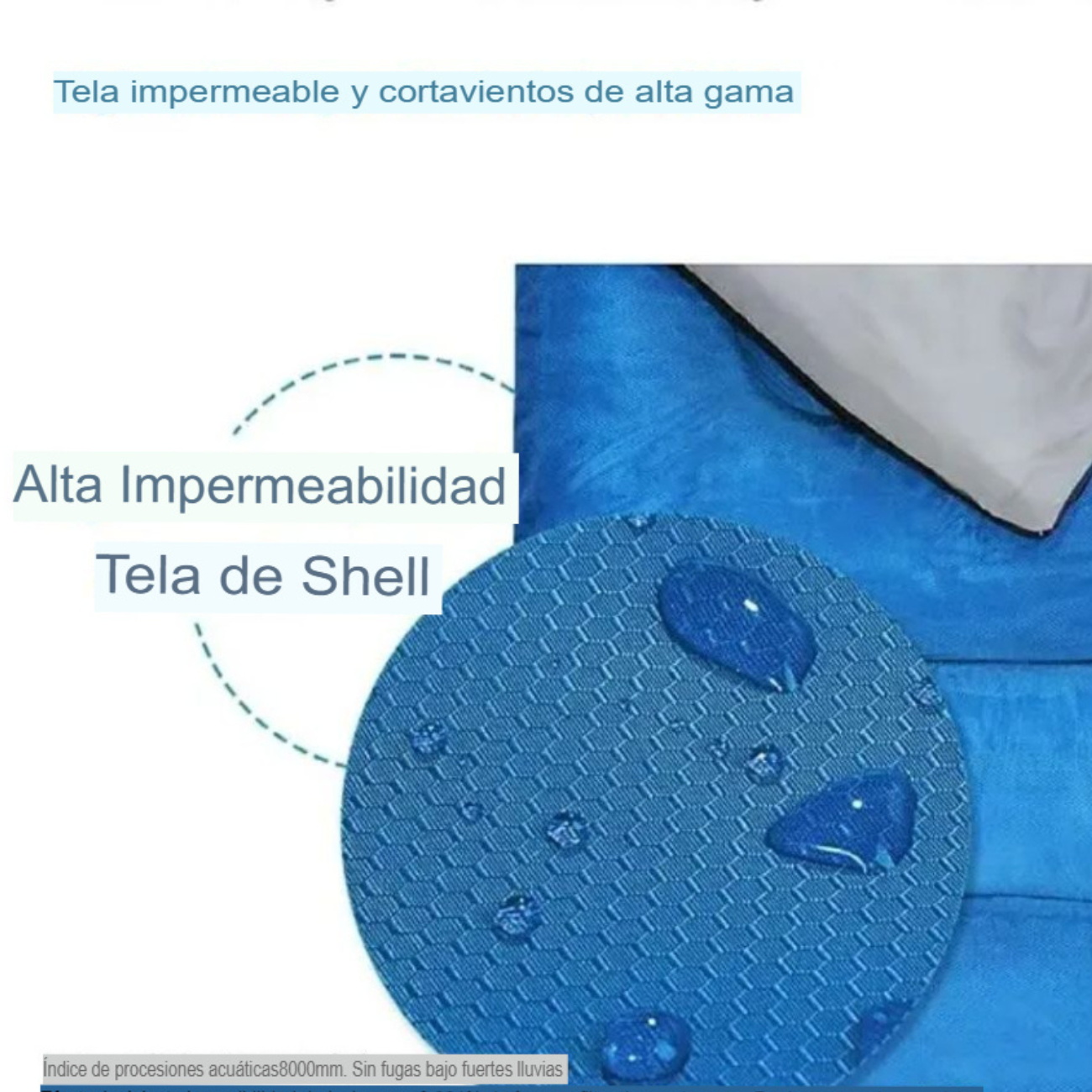 Saco De Dormir Ultraliviano, Térmico, 3 Estaciones Con Gorro