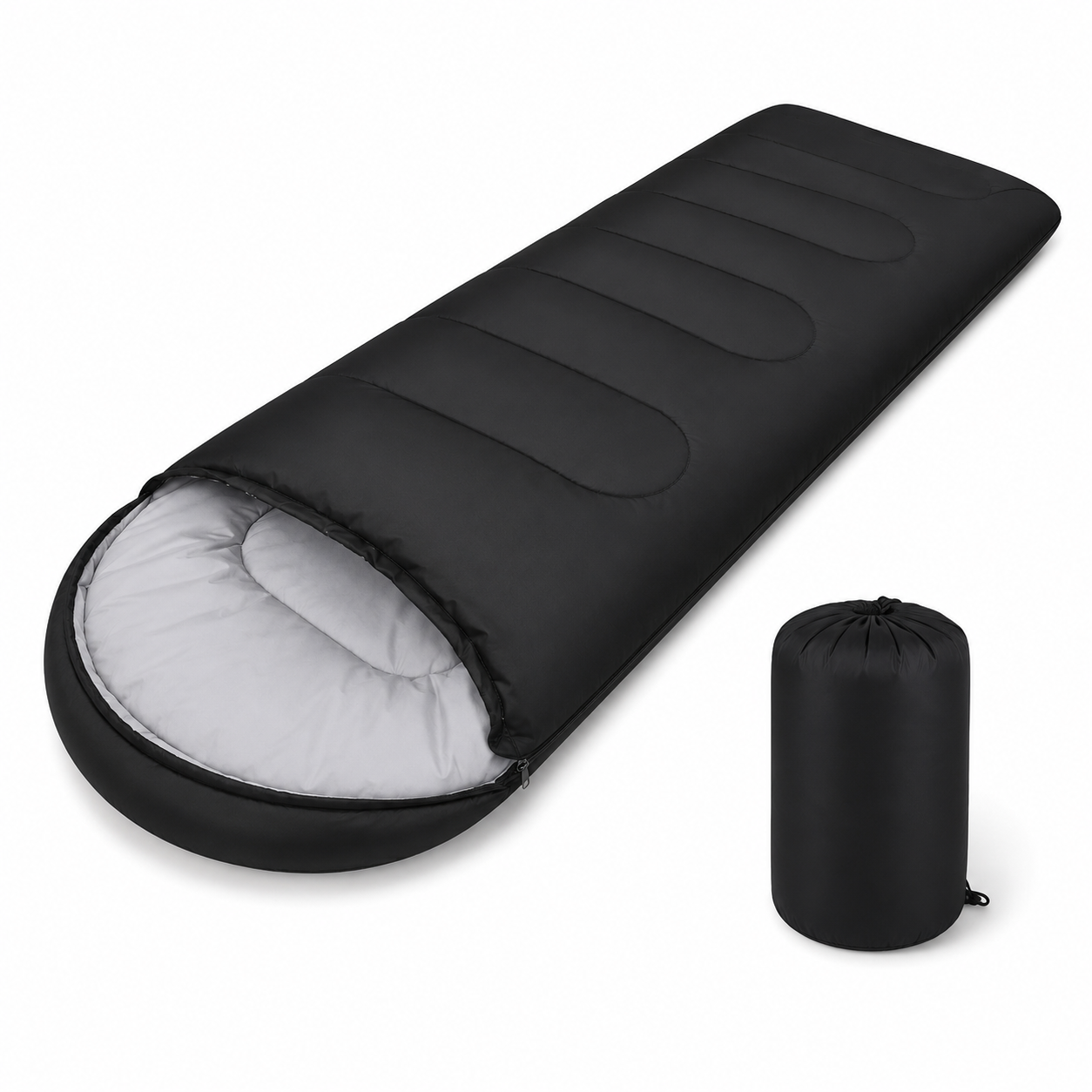 Saco de Dormir Térmico Triple Capa XL para Camping