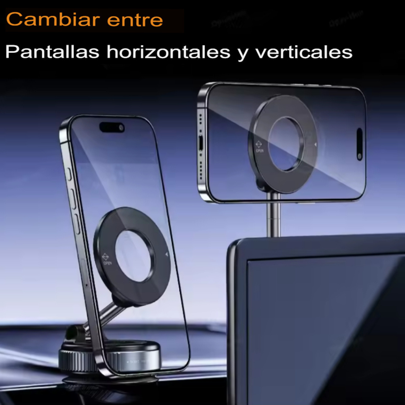 Soporte Magnético Celular 360° Plegable Magsafe Ajustable