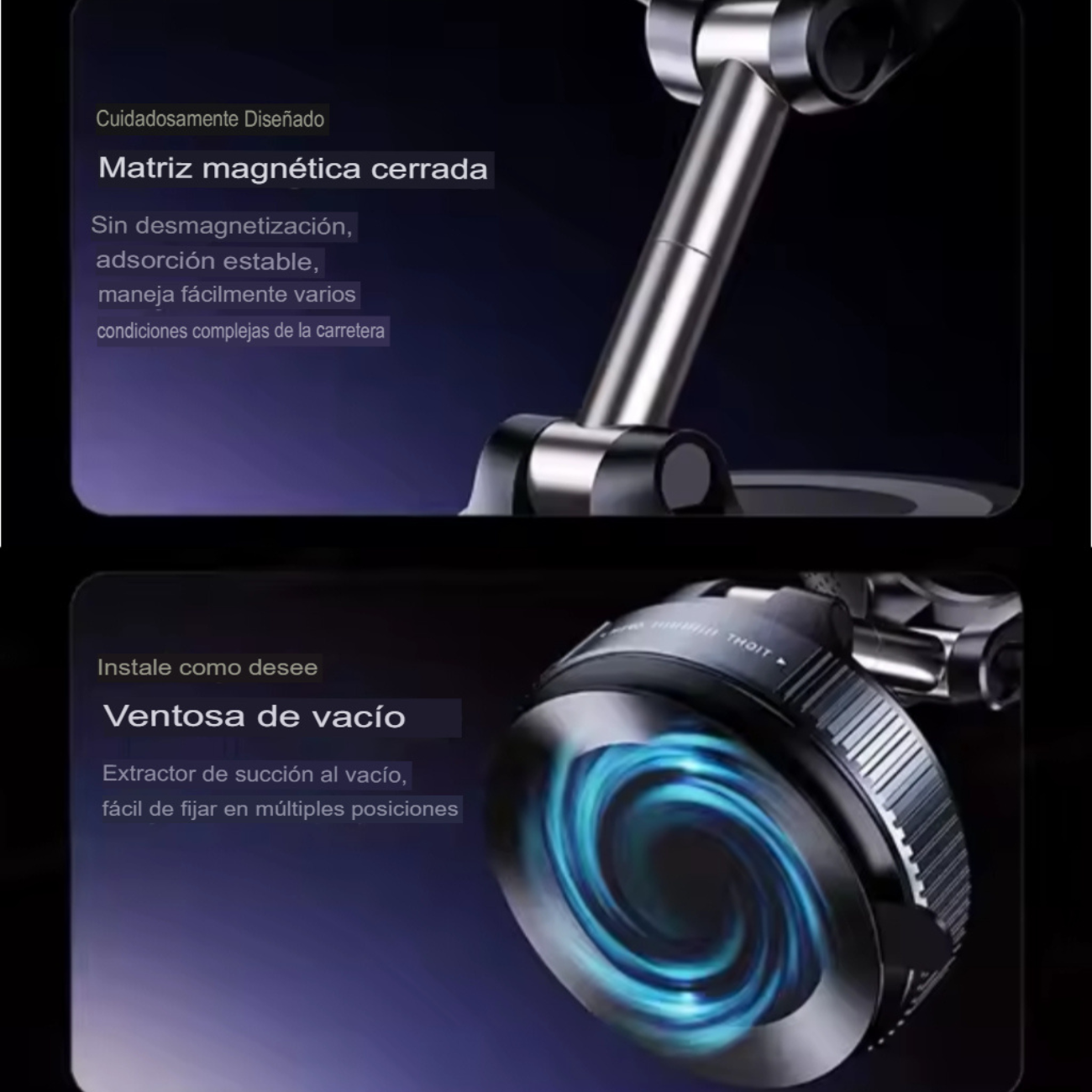 Soporte Magnético Celular 360° Plegable Magsafe Ajustable