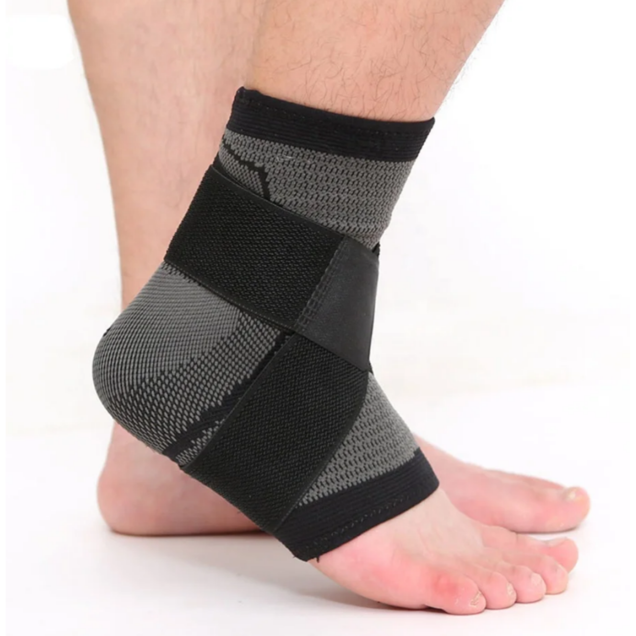 Tobillera Elástica con Banda de Compresión Ajustable