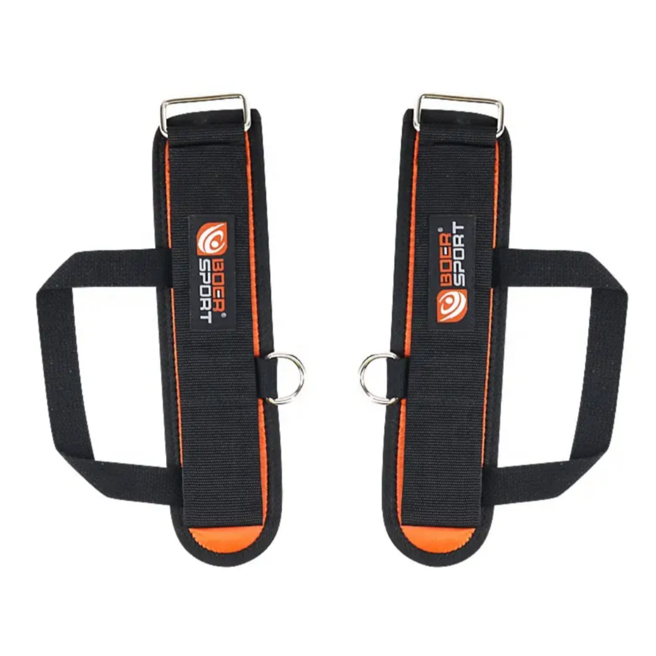 Par Tobilleras Para Polea  Entrenamiento Glúteos Gym.